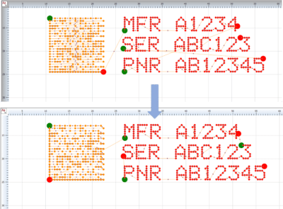 Optimal marking tool path