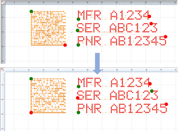 Optimal marking tool path