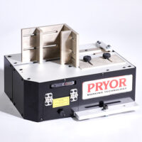pryor adjustable electric label feed for laser