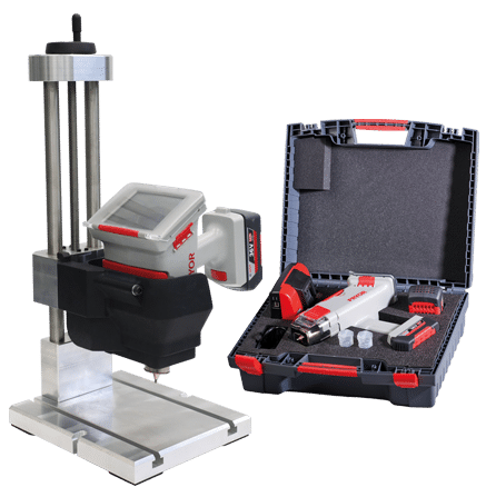 PortaDot 60-30 Touch - Portable Dot Marking Machine