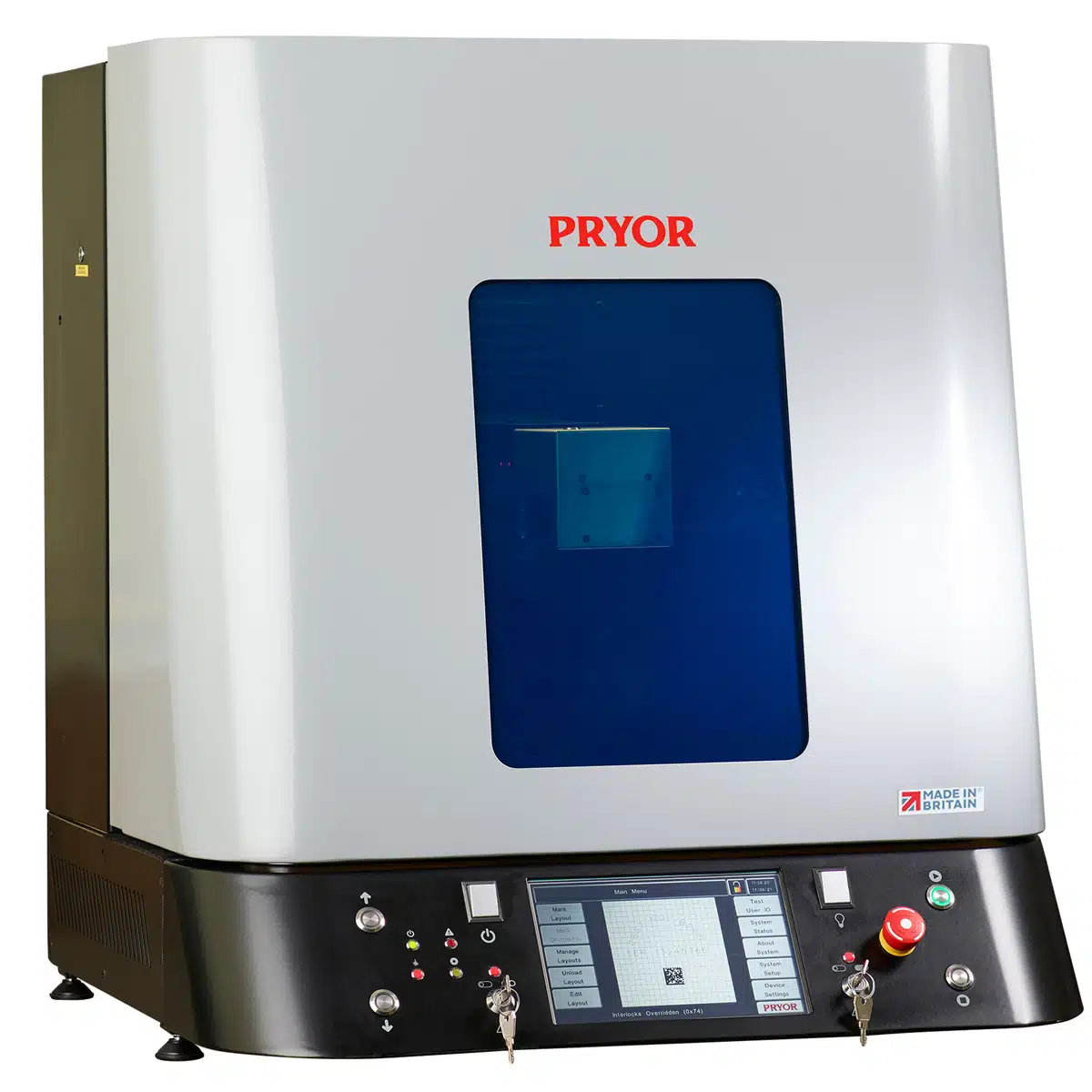 Pryor Bench Laser - Benchtop Laser Marking System Pryor Bench Laser - Benchtop Laser Marking System