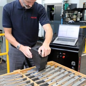 Laser-Marking-on-the-SHop-floor-with-the-Pryor-Portable-Laser