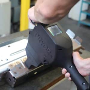 Pryor-Laser-Marker-laser-marking-a-part