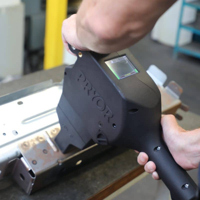 Pryor-Laser-Marker-laser-marking-a-part
